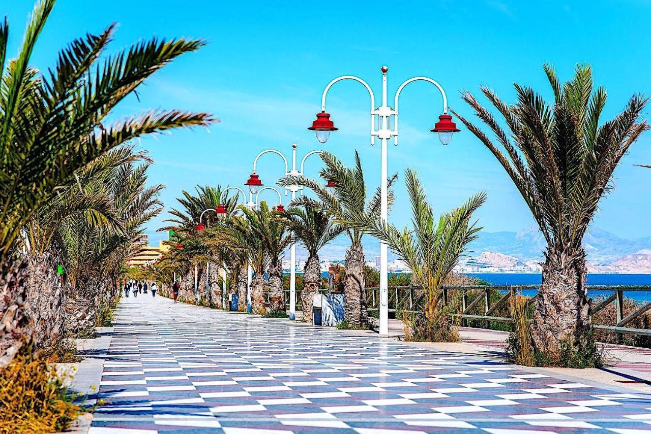 Santa Pola Port, Sea View, Vista Del Mar Lägenhet Exteriör bild